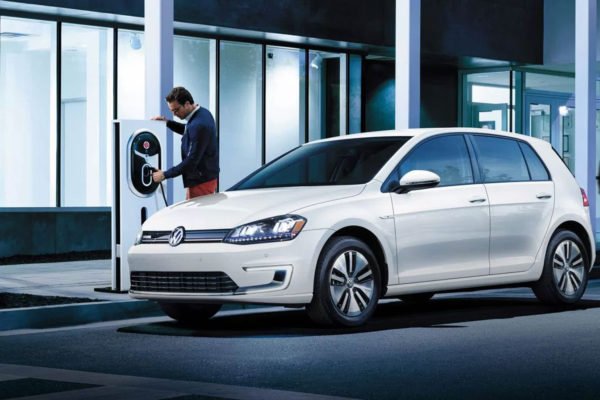 Área de mobilidade elétrica da Volkswagen