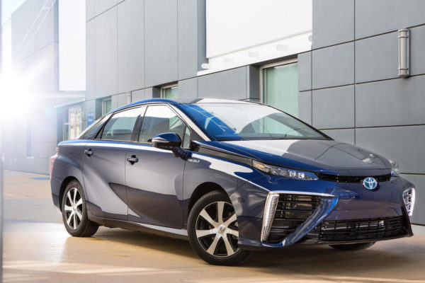 Veículos eletrificados da Toyota